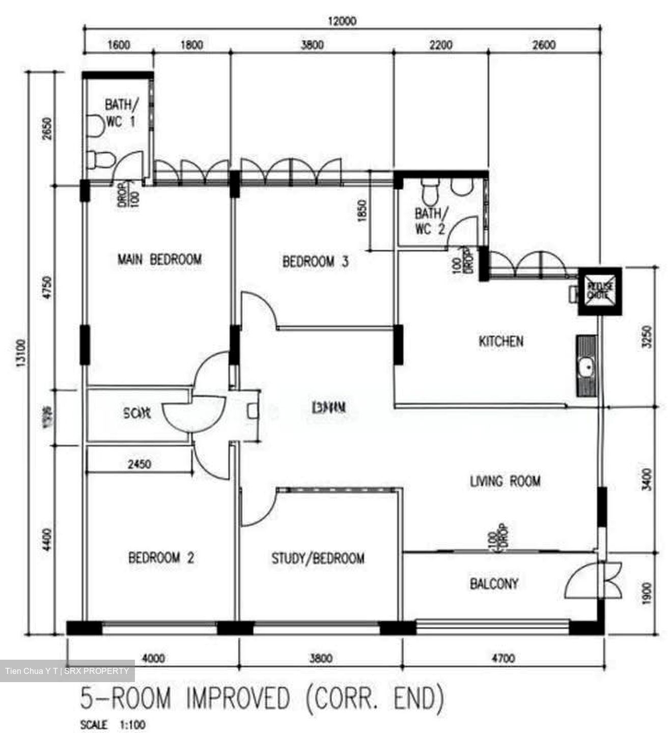 Blk 166 Bishan Street 13 (Bishan), HDB 5 Rooms #632503371